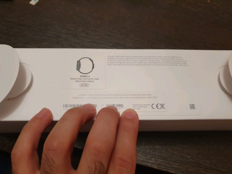 apple watch series 4 40mm space gray aluminum case